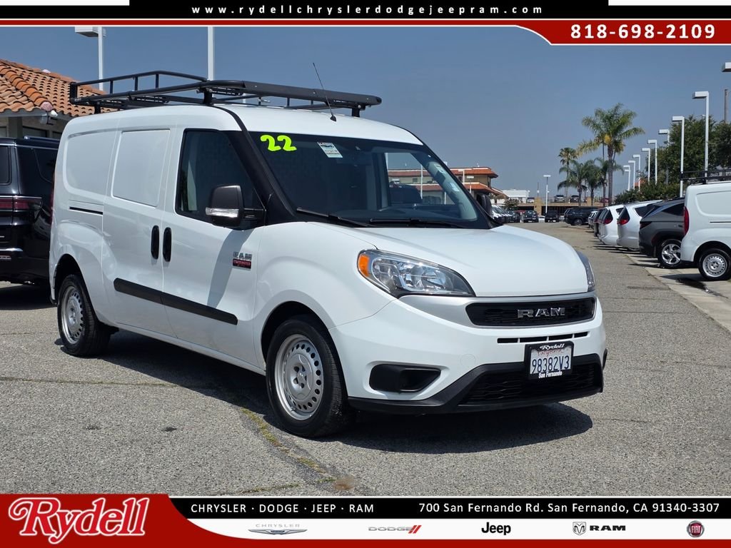 White 2022 RAM ProMaster City Passenger Wagon FWD Van Front-Wheel Drive