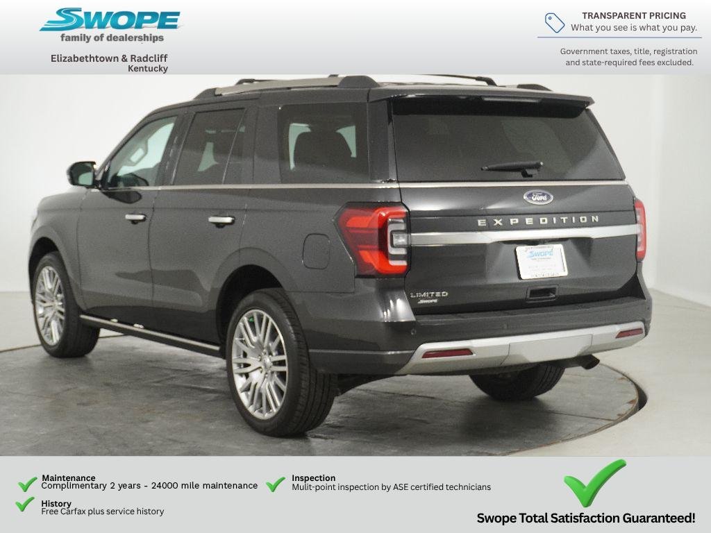 Used 2024 Dark Matter Gray Metallic Ford Limited image 7
