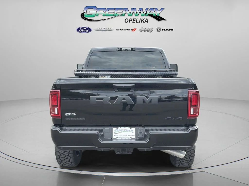 New 2025 Diamond Black Crystal Pearlcoat RAM Big Horn image 10
