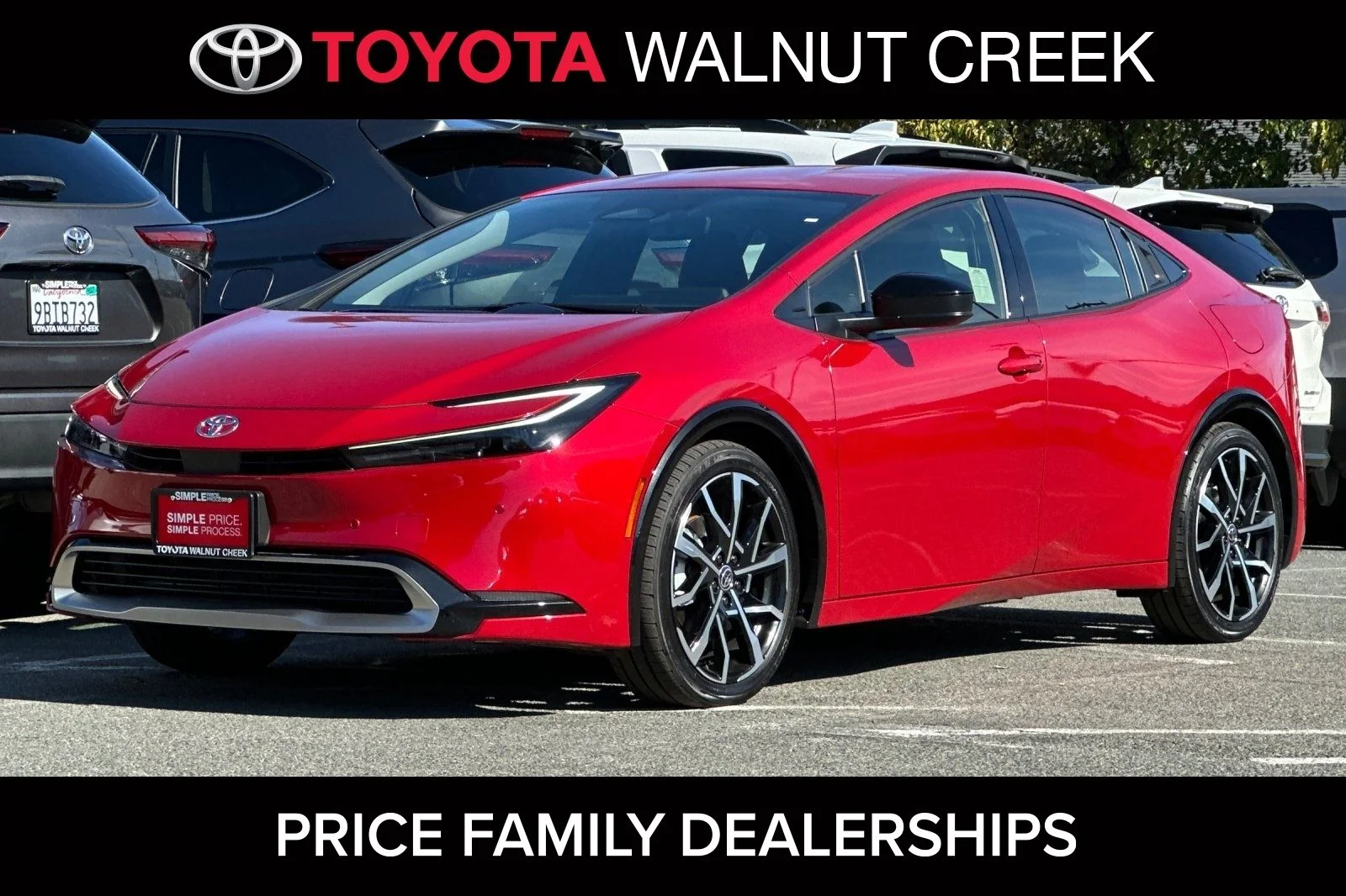 New 2026 Red Toyota XSE image 1