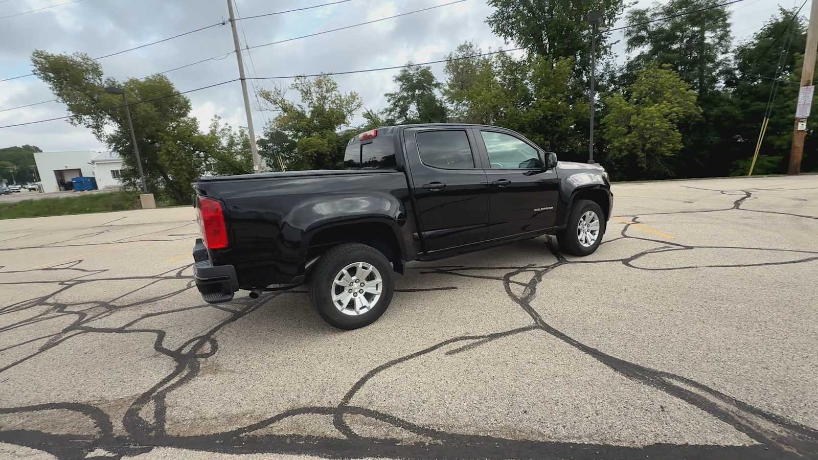 Certified Used 2022 BLACK Chevrolet 4WD LT image 8