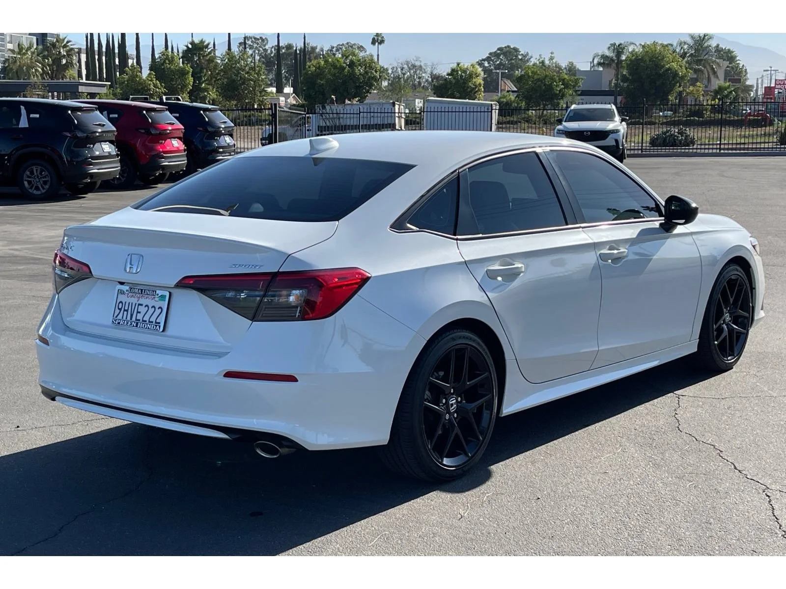 Certified Used 2023 Platinum White Pearl Honda 2.0L 4D SPORT image 30
