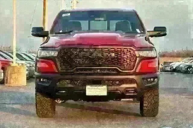New 2026 Molten Red Pearl-Coat Exterior Paint RAM REBEL image 9