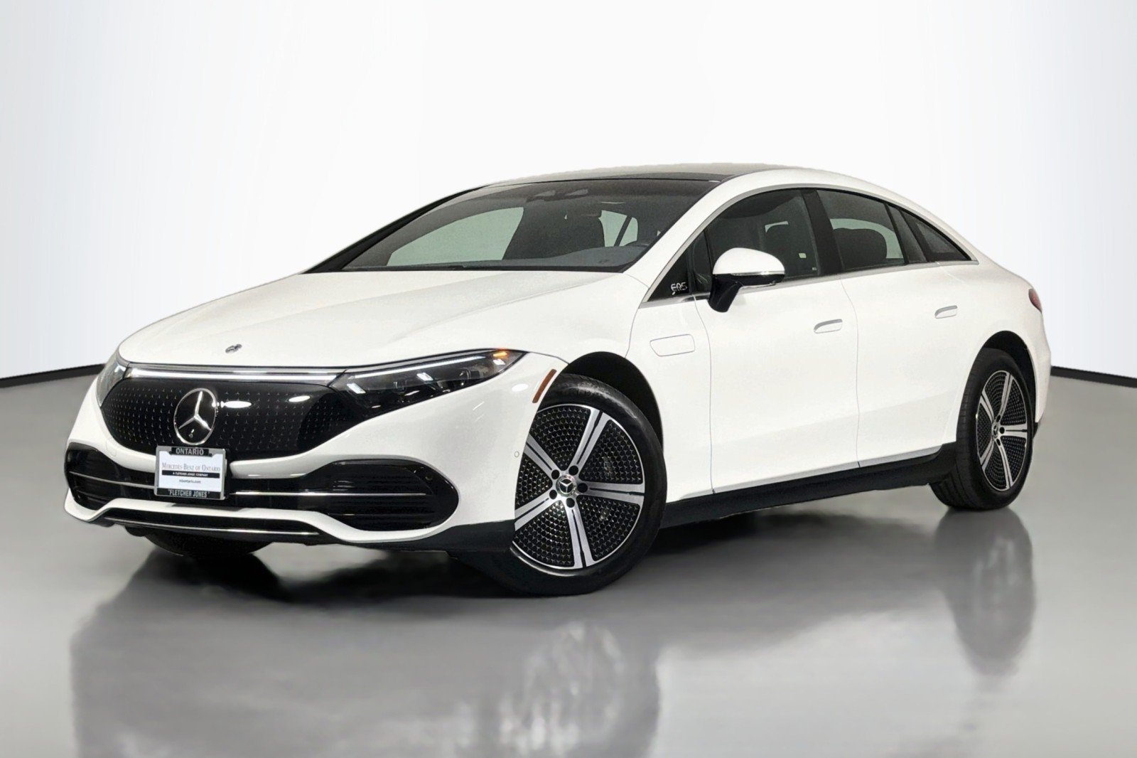 Certified Used 2024 Polar White Mercedes-Benz EQS 450+ image 1