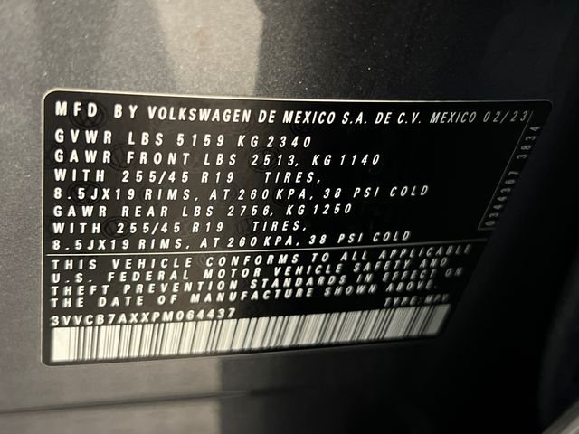 Certified Used 2023 Gray Volkswagen 2.0T SE R-Line Black image 29