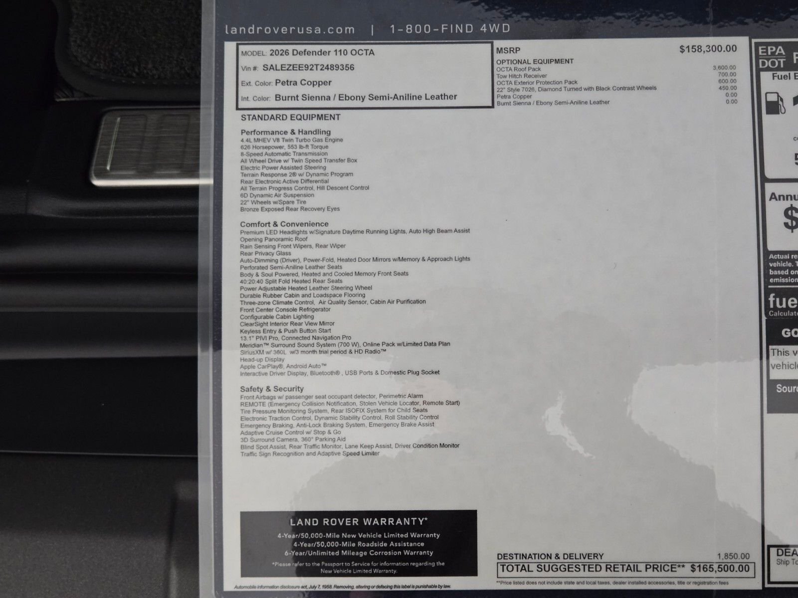 2026 Land Rover Defender OCTA - Photo 35