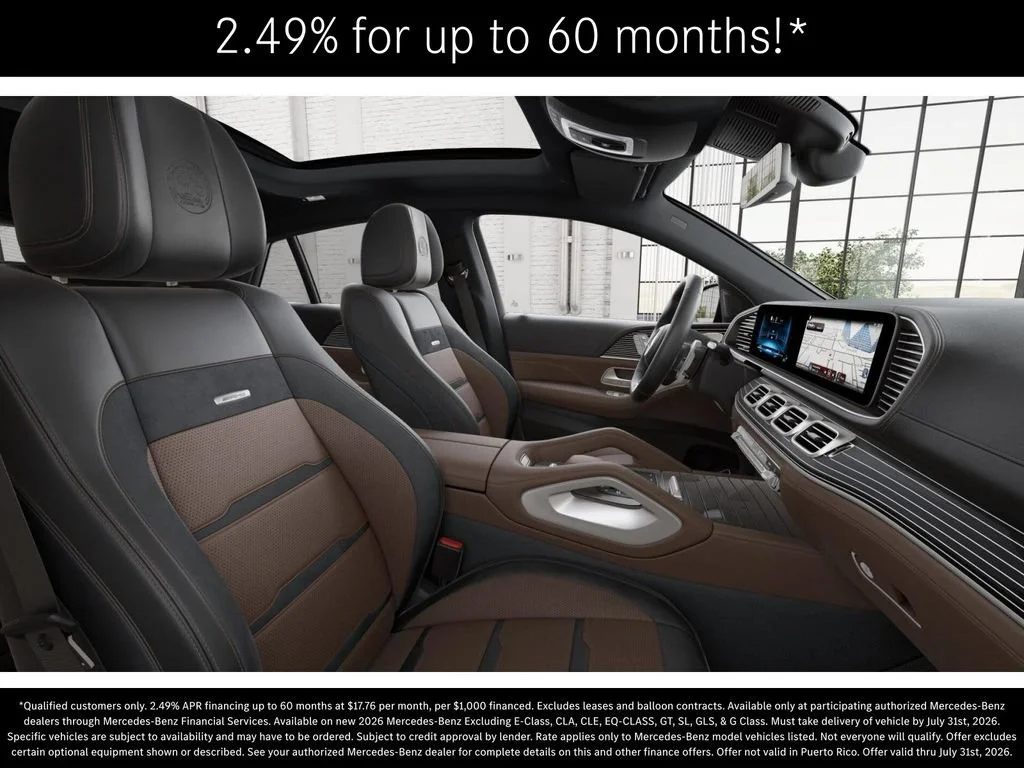 New 2026 MANUFAKTUR Moonlight White Metallic Mercedes-Benz AMG® GLE 53 4MATIC+ Coupe image 46