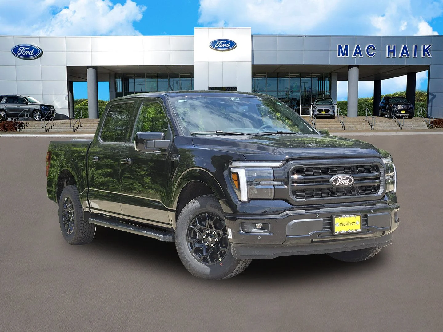 New 2026 Agate Black Metallic Ford Lariat® image 1