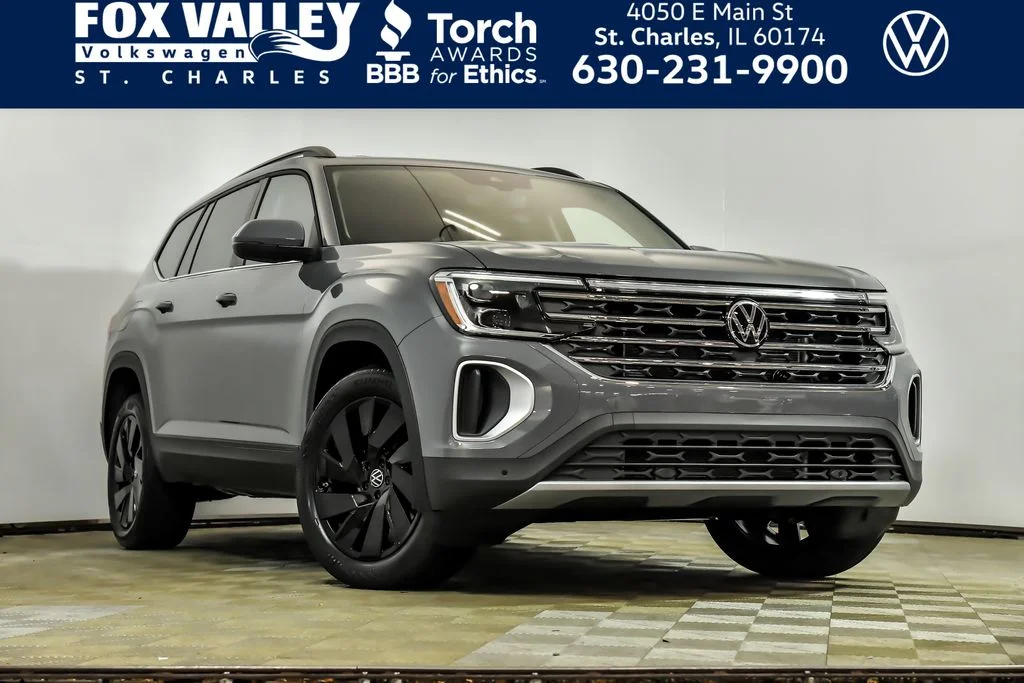 New 2026 Gray Volkswagen SE w/Technology image 1