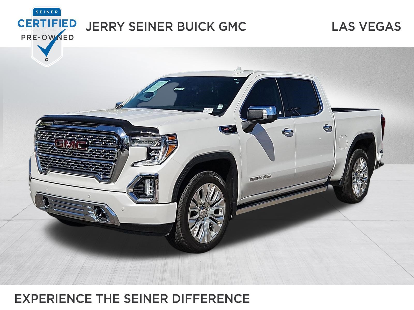 Used 2020 White Frost Tricoat GMC Denali image 1