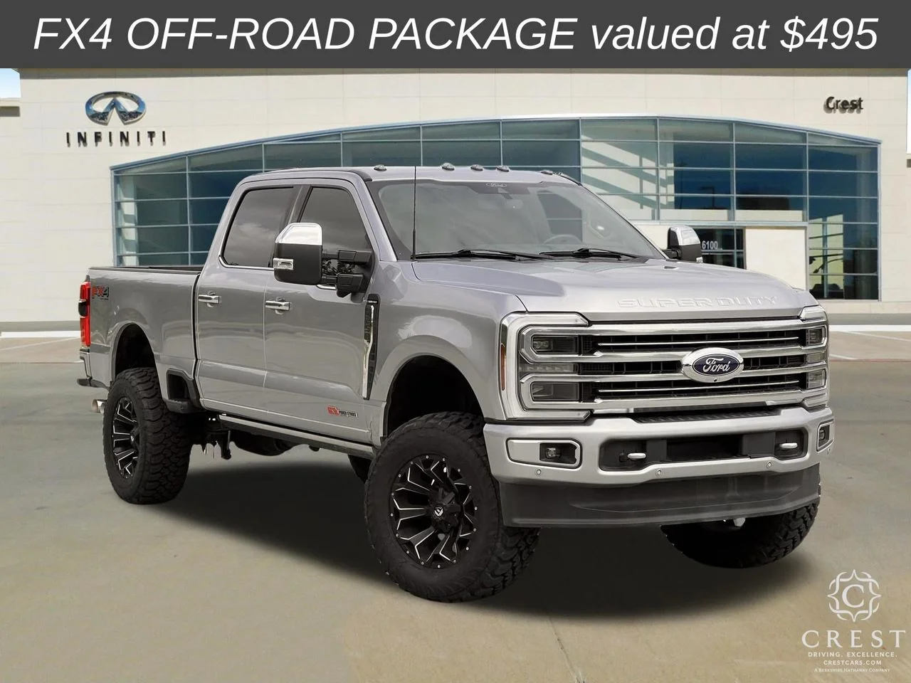Used 2024 Iconic Silver Ford  image 2