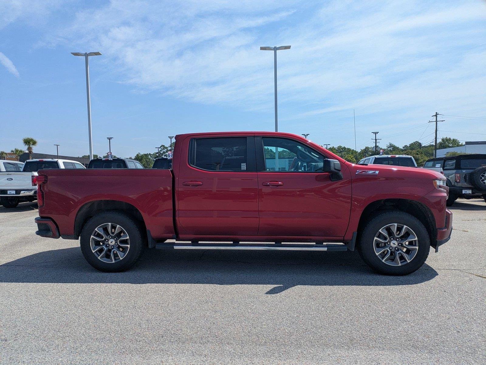 Used 2021 Cherry Red Tintcoat Chevrolet RST image 4