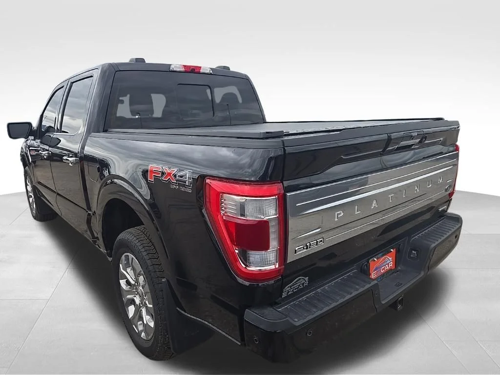Used 2022 Agate Black Metallic Ford Platinum image 4