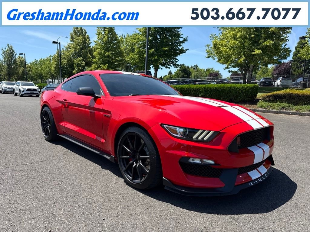 Used 2016 Race Red Ford Shelby GT350 image 1