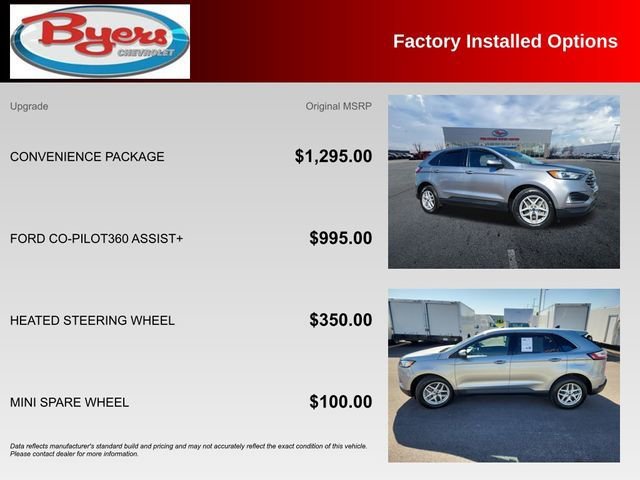 Used 2022 Silver Ford SEL image 10