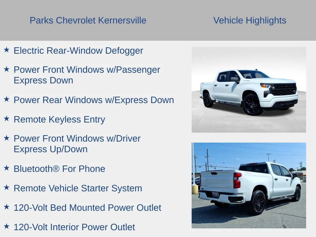 Used 2025 White Chevrolet Custom image 30