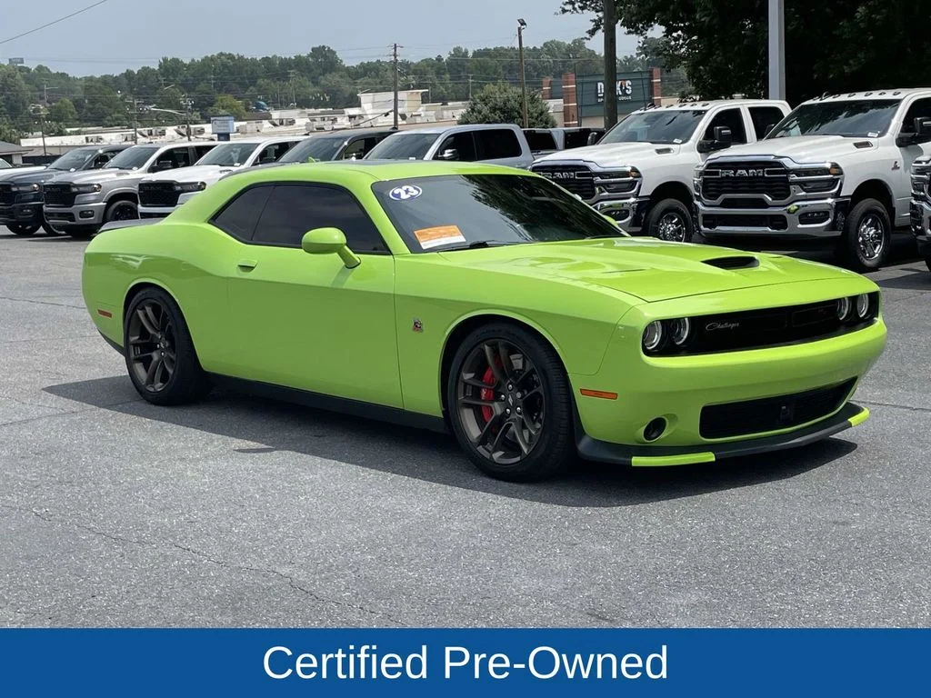 Certified Used 2023 Green Dodge R/T Scat Pack image 2