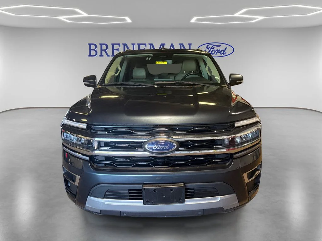 Certified Used 2024 Blue Metallic Ford Limited image 2