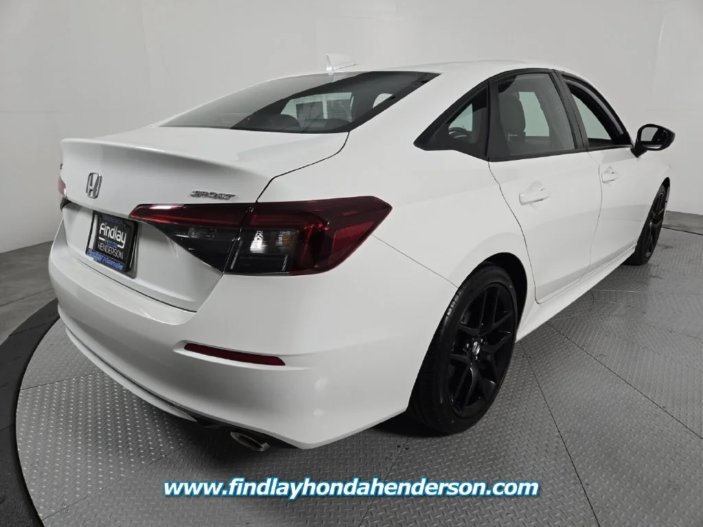 Certified Used 2025 Platinum White Pearl Honda Sport image 6