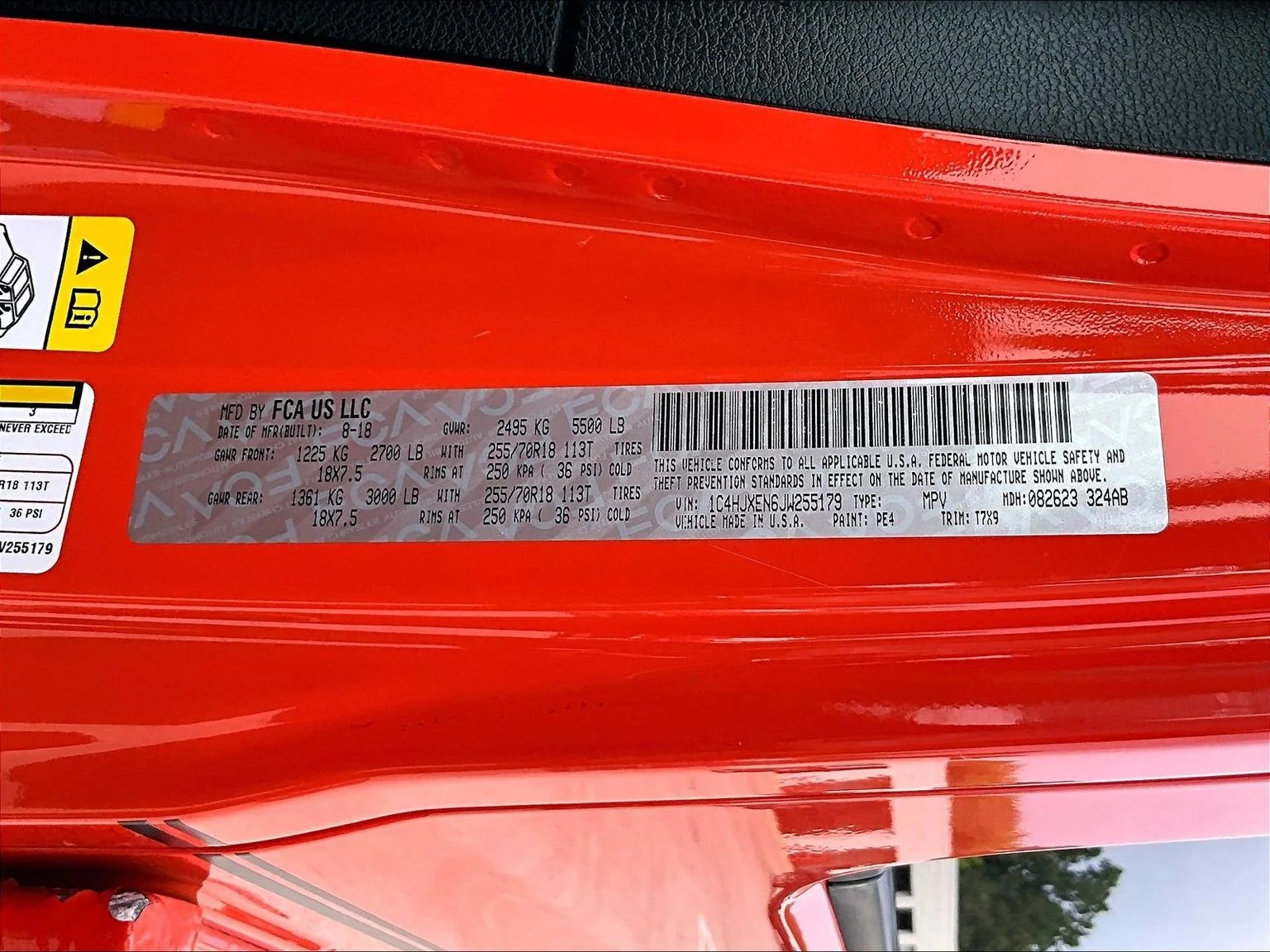 Used 2018 Orange Jeep Unlimited Sahara image 36