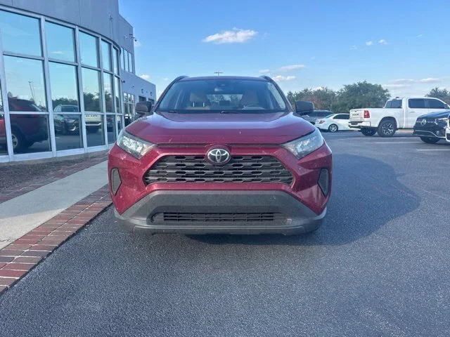 Used 2021 Red Toyota LE image 2