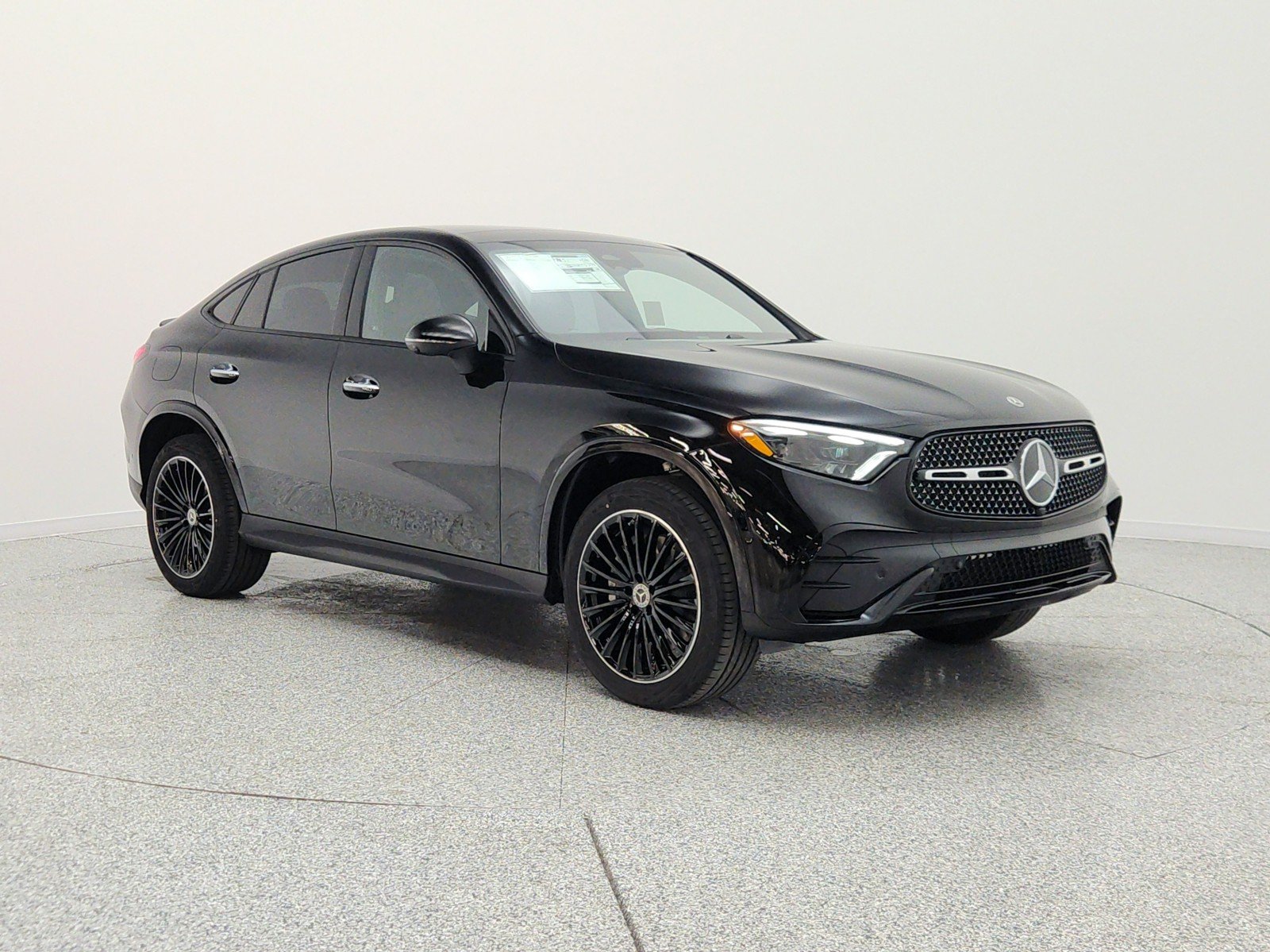 New 2026 Black Mercedes-Benz GLC 300 4MATIC® Coupe image 3