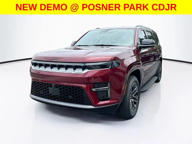 New 2026 Velvet Red Pearl-Coat Exterior Paint Jeep Grand Wagoneer image 3