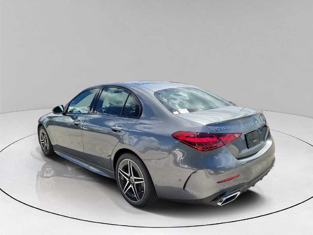 New 2026 Selenite Grey Metallic Mercedes-Benz C 300 image 3