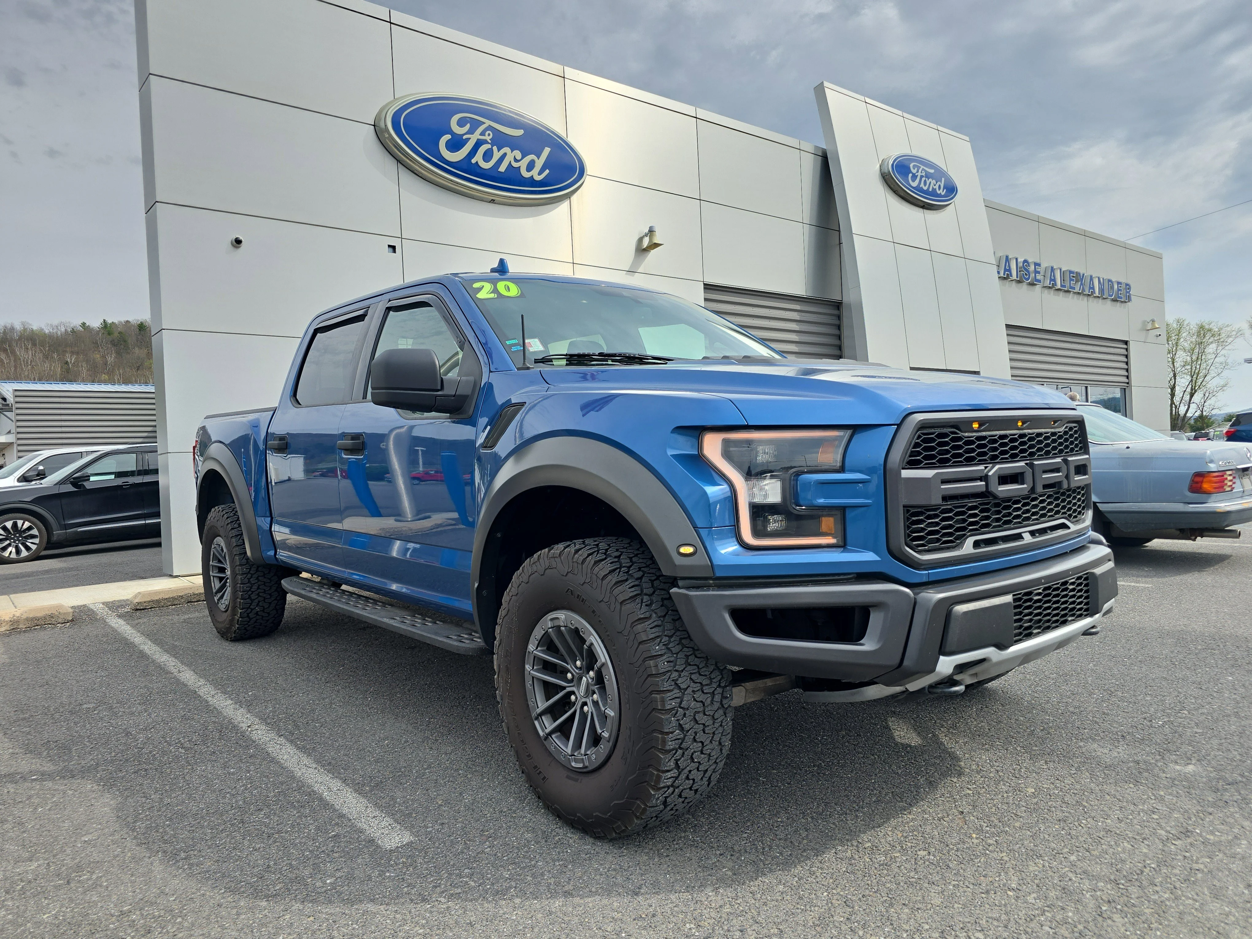 Used 2020 Ford Performance Blue Metallic Ford Raptor image 1
