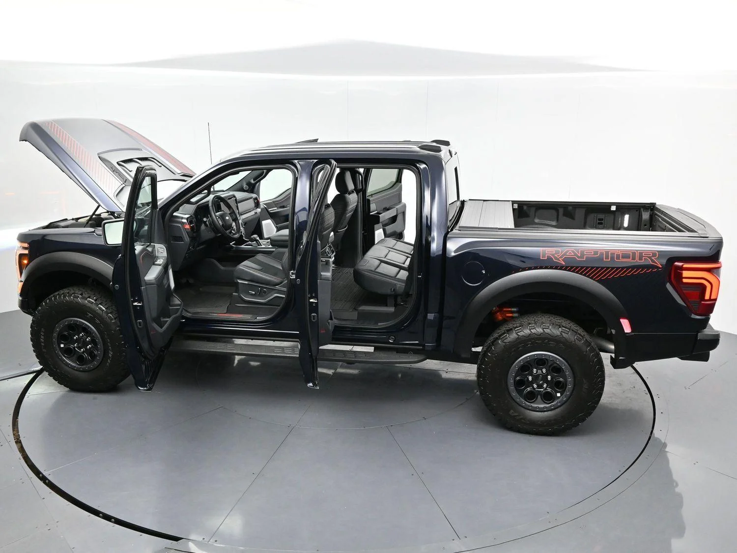 Used 2025 Antimatter Blue Ford Raptor image 53