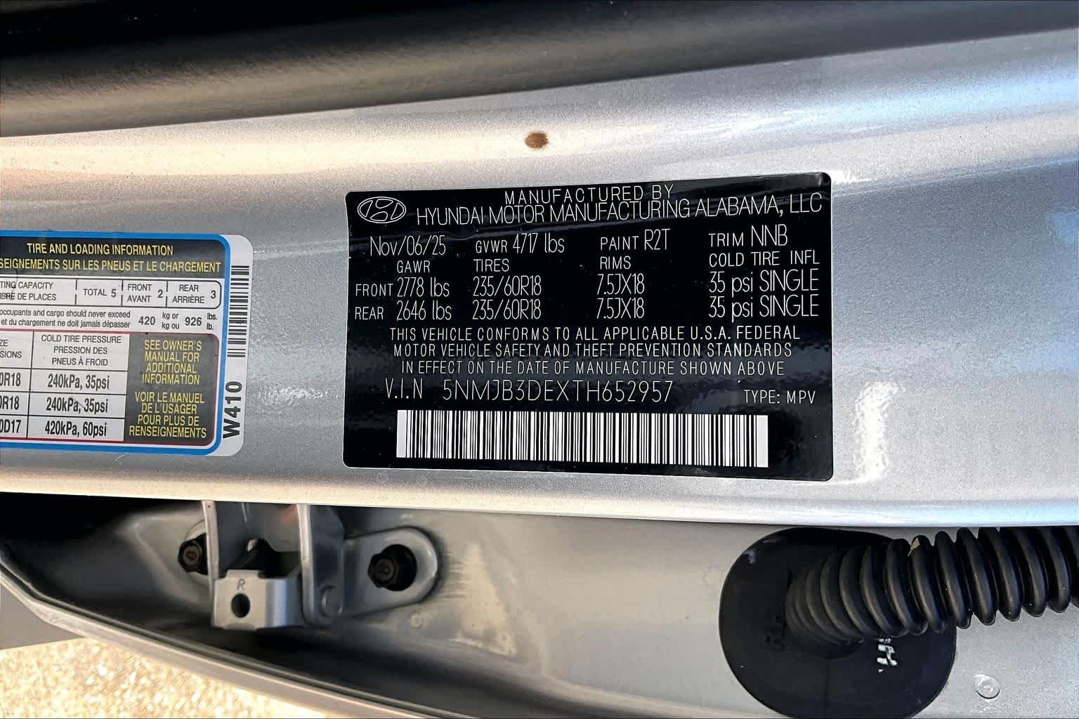 Used 2026 Shimmering Silver Hyundai SEL image 34