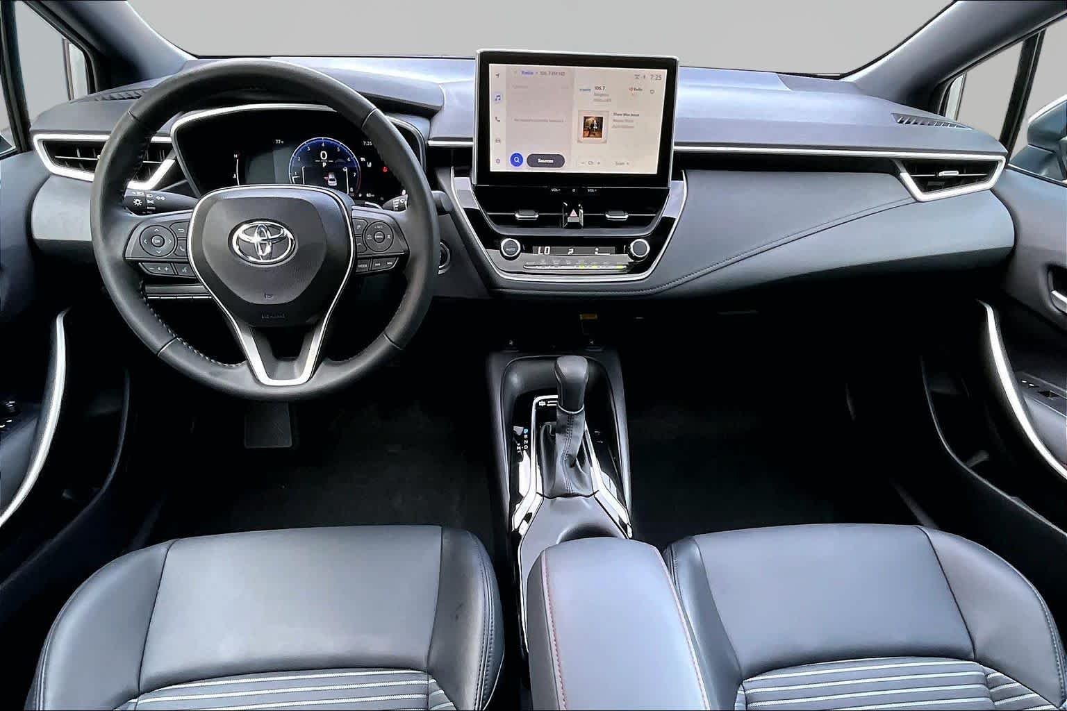Used 2025 Classic Silver Metallic Toyota XSE image 16