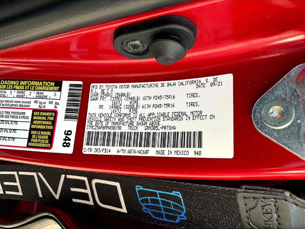 Used 2021 Red Toyota SR image 9