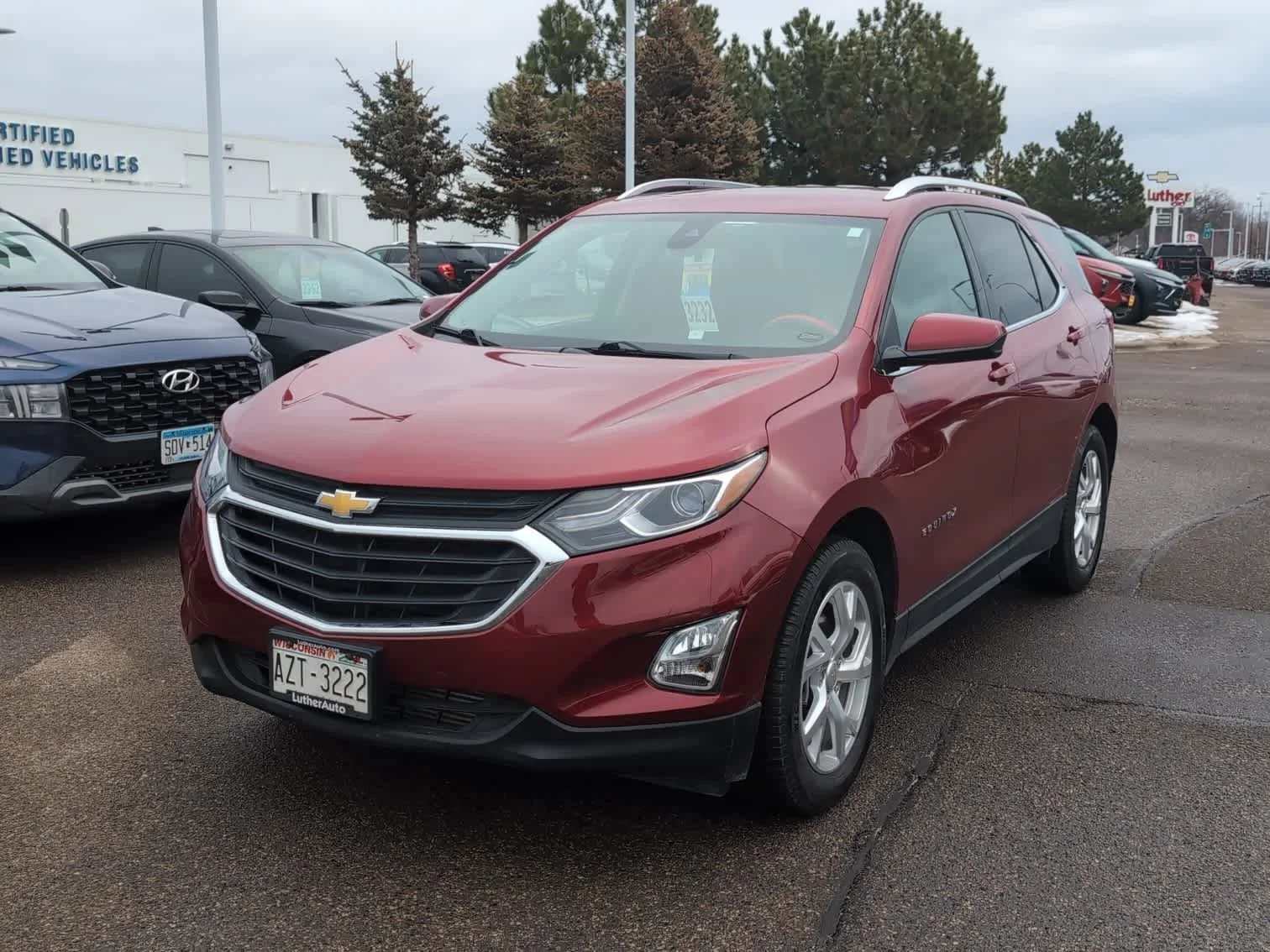Used 2020 Chevrolet Equinox LT with VIN 2GNAXVEXXL6269791 for sale in Brooklyn Center, MN