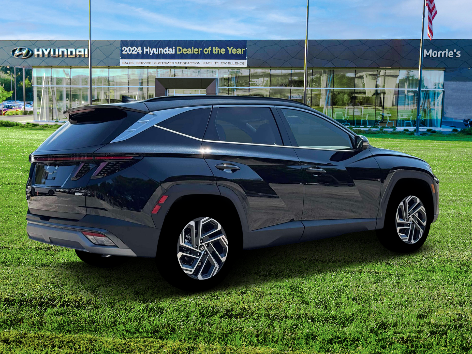 New 2026 Phantom Black Hyundai Limited AWD image 8