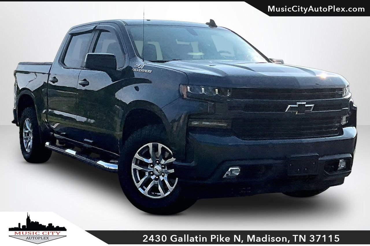 Used 2020 Shadow Gray Metallic Chevrolet 4WD Crew Cab Short Bed RST image 1