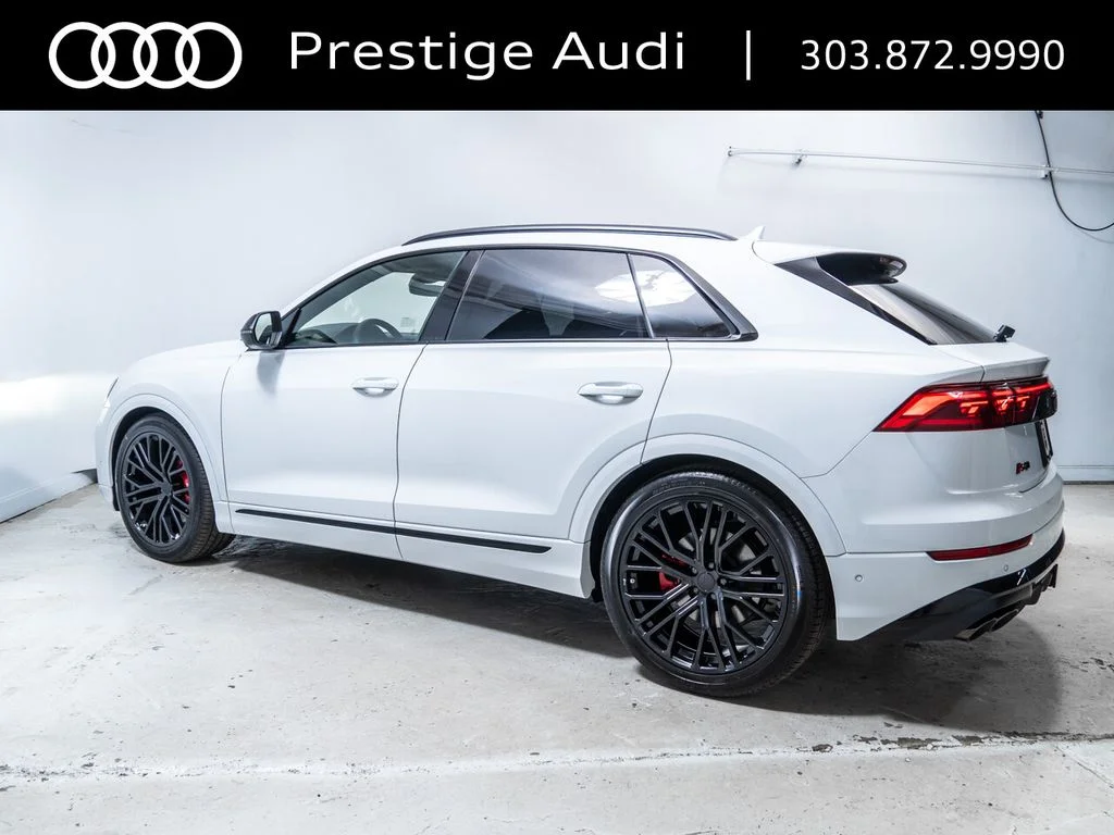 New 2026 Glacier White Metallic Audi 4.0T Prestige image 2