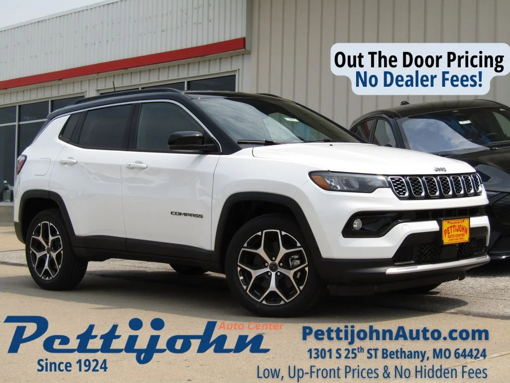 New 2026 Bright White Clearcoat Jeep Limited image 1