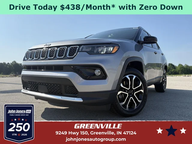 Pre-Owned 2024 Jeep Compass Limited Four Wheel Drive Sport Utility