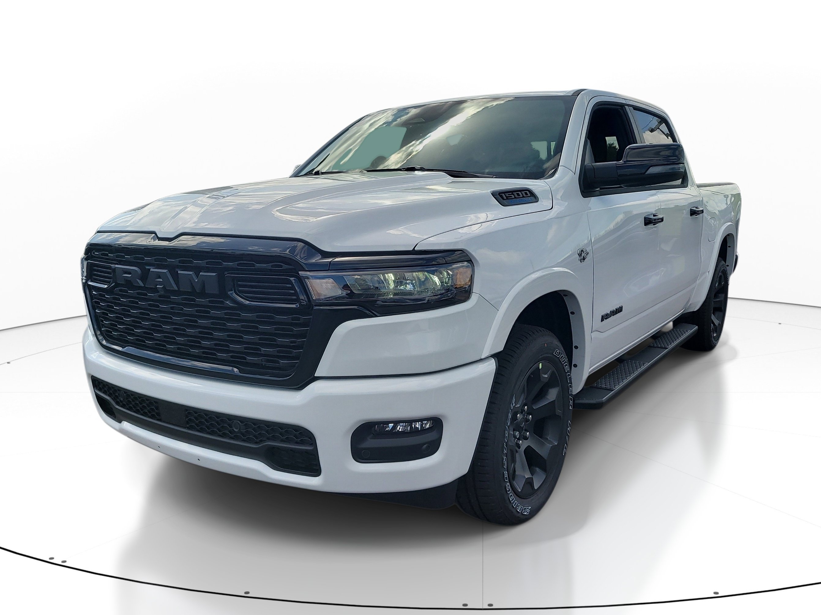 New 2026 Bright White Clear-Coat Exterior Paint RAM Big Horn image 4