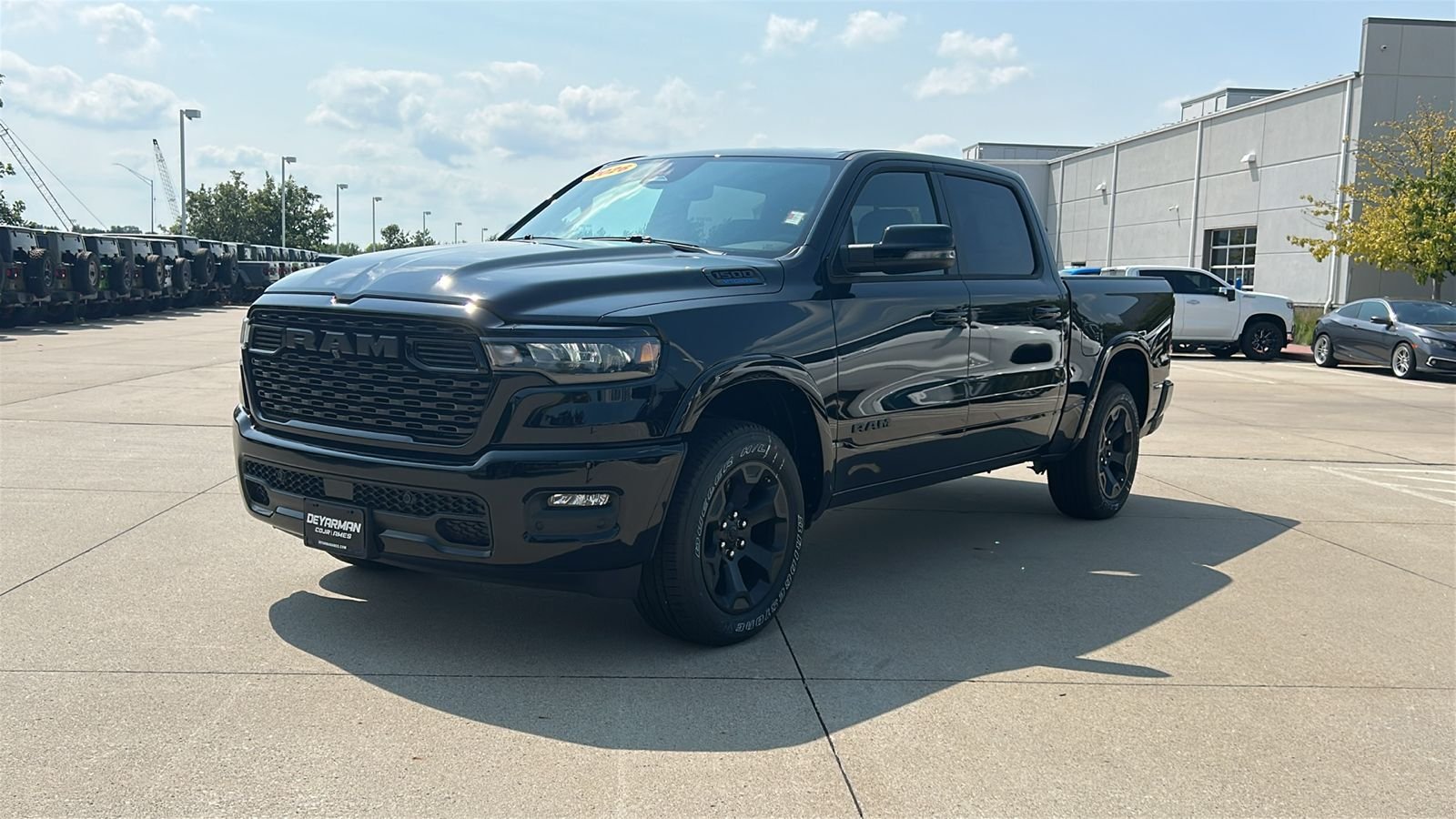 New 2026 Diamond Black Crystal Pearlcoat RAM Big Horn/Lone Star image 8