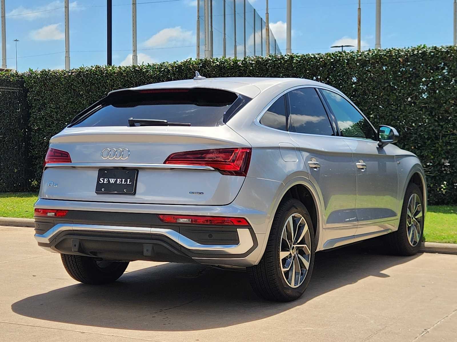 Used 2022 Florett Silver Metallic Audi S line Premium Plus image 6