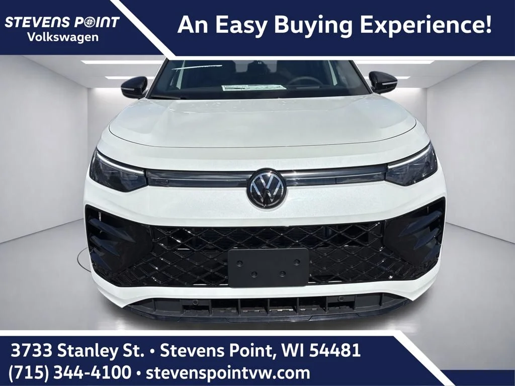 New 2026 Opal White Pearl Volkswagen 2.0T SE R-Line Black image 8