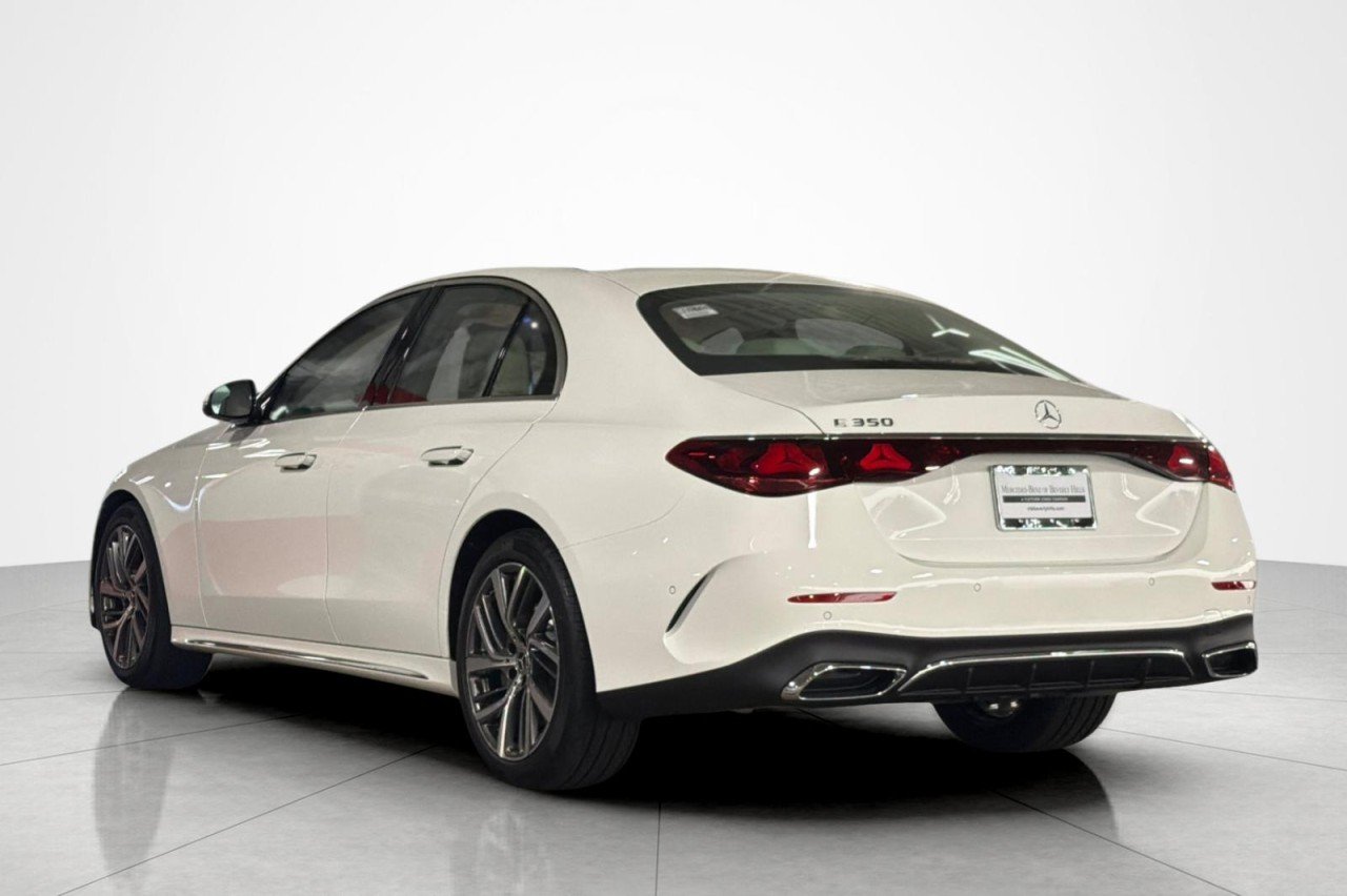 New 2027 Polar White Mercedes-Benz E 350 RWD Sedan image 3