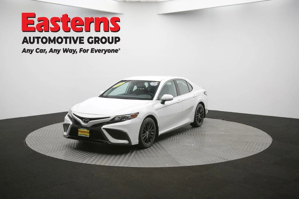 Used 2022 White Toyota SE image 53