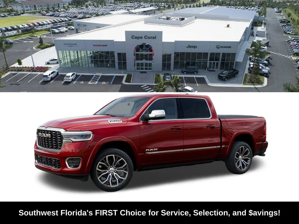 New 2026 Molten Red Pearl-Coat Exterior Paint RAM Tungsten image 2