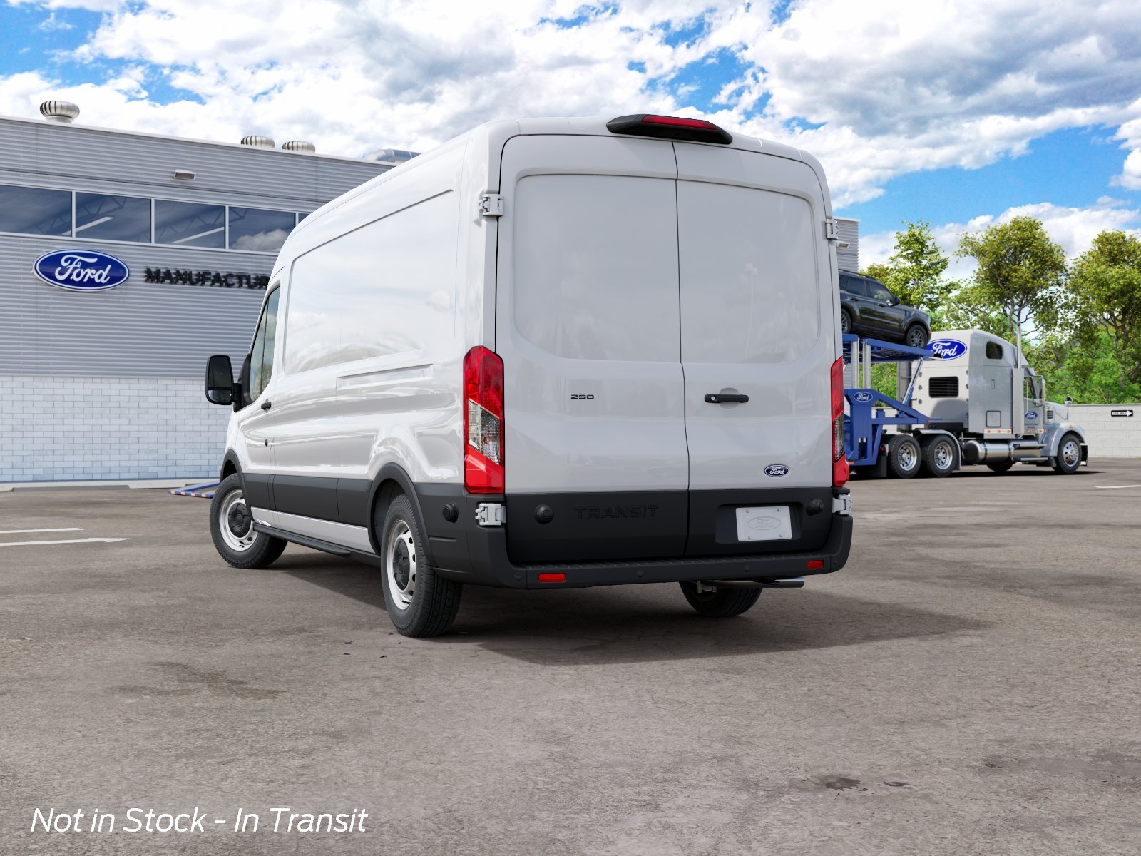 New 2027 Oxford White Ford Cargo Van image 8
