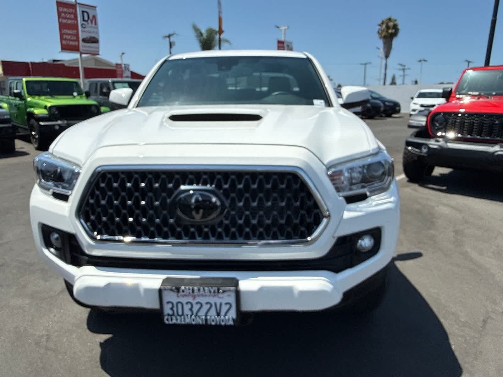 Used 2019 Super White Toyota TRD Sport image 4