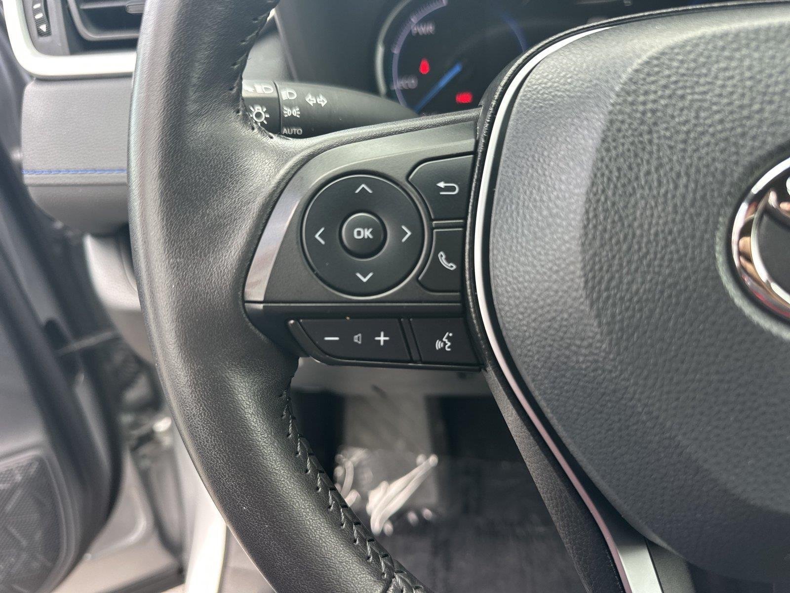 Used 2025 Silver Sky Metallic Toyota Hybrid SE image 10