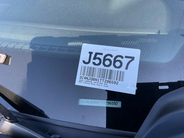 New 2026 Fathom Blue Pearl Coat Jeep Latitude image 27